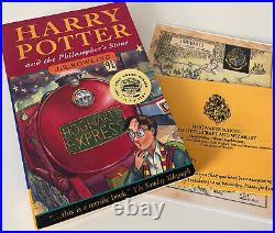 1997 First UK Pb Edition Harry Potter &the Philosopher/Sorcerer's Stone &Extras