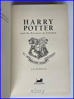 1999 Harry Potter Prisoner of Azkaban J. K. Rowling 1st 2nd Deluxe UNREAD