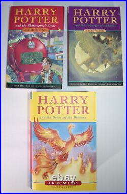 1999 Harry Potter & the Philosopher's Stone 1st Ed 27th Imp Other Titles Ex Lib