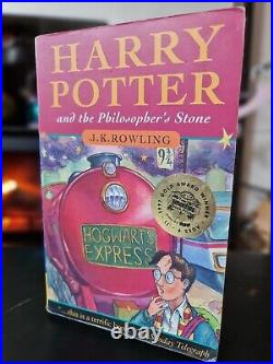1/18 ORIGINAL Harry Potter Philosophers Stone 1997 1st EDITION FIRST. INVESTMENT