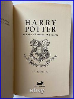 1st 1st Harry Potter Chamber of Secrets Deluxe Edition FINE UNREAD J. K. Rowling
