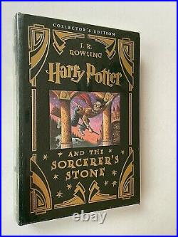 1st 1st Harry Potter Sorcerer's Stone J. K. Rowling Collectors Edition Leather
