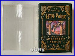 1st 1st Harry Potter Sorcerer's Stone J. K. Rowling Collectors Edition Leather