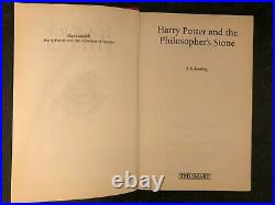 1st EDITION TED SMART HARRY POTTER & THE PHILOSOPHER'S STONE, J. K. ROWLING, 1998