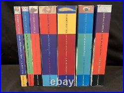1st Edition, Early & 1st Print U. K. Bloomsbury Harry Potter Set, J. K. Rowling SC