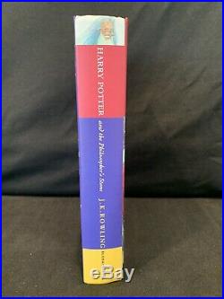 1st LP Edition, 1st Print UK Hardcover Harry Potter and the Philosopher's Stone