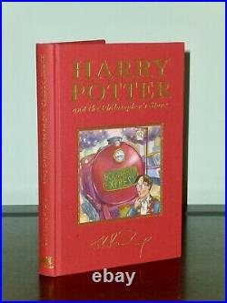 1st Print Deluxe Harry Potter and The Philosopher's Stone J K Rowling Bloomsbury