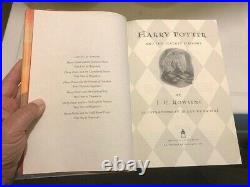 1st Printing First Edition J. K. ROWLING Harry Potter and the Deathly Hallows