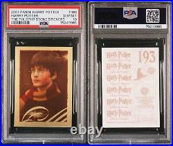 2001 Panini Harry Potter & Philosopher's Stone ROOKIE Harry Potter #193 PSA 10