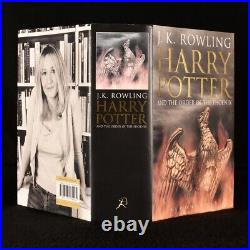 2003-7 3vol Harry Potter 5 6 7 JK Rowling First Edition Adult Edition
