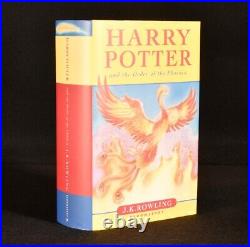 2003 Harry Potter and the Order of the Phoenix by J. K. Rowling First Edition