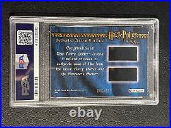 2005 Artbox Harry Potter Daniel Radcliffe On Card Auto #/397 PSA Auth Film Cells