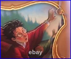 3D Original Harry Potter Poster Board 31 x 31 Authentic NWB Hard To Find