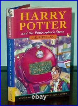 4th Print Harry Potter And The Philosophers Stone J K Rowling Bloomsbury Box Set