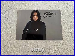 Alan Rickman Severus Snape Harry Potter signed autographed photo coa 6x8 inch