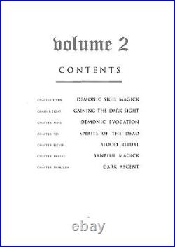 Antique book grimoire magic esotericism manuscript manual black magick satanism
