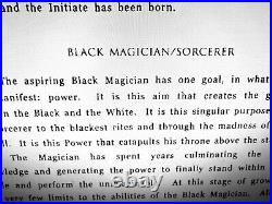 Antique book grimoire magic rare esoteric manuscript manual occultism witchcraft