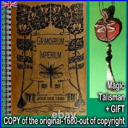 Antique book grimoire magic rare esoteric manuscript occultism manual witchcraft
