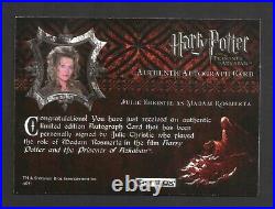 Artbox Julie Christie M Rosmerta Harry Potter Prisoner Of Azkaban Autograph Card