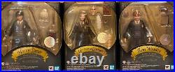BANDAI S. H. Figuarts Harry Potter, Hermione Granger, Ron Weasley SET of 3 New