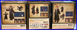 BANDAI S. H. Figuarts Harry Potter, Hermione Granger, Ron Weasley SET of 3 New