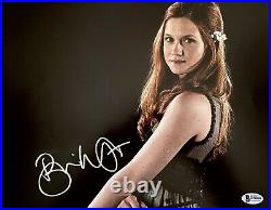Bonnie Wright Ginny Weasley Harry Potter Signed Autograph 11x14 Photo Beckett