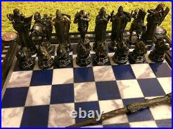Chess Harry Potter, from original Dagastini Magazine from Russia, the whole set