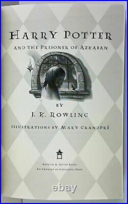 Complete Set of 7 HARRY POTTER Hardcover Books Lot J. K. ROWLING + Bonus Book