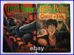 Complete Set of 8 HARRY POTTER Hardcover Books Lot J. K. ROWLING 1st ED + Play