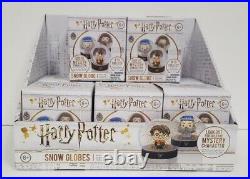 Complete set of 8 with original display box 3 Mini Mystery Snow Globes New