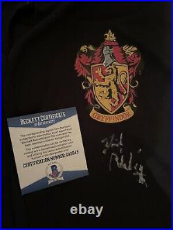 DANIEL RADCLIFFE HARRY POTTER SIGNED AUTOGRAPH ROBE withBECKETT COA PROOF PIC