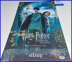 DANIEL RADCLIFFE SIGNED HARRY POTTER 12x18 POSTER PHOTO WithEXACT PROOF & PSA AUTH