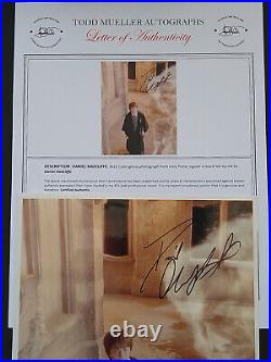 Daniel Radcliffe COA Autograph Harry Potter Signed Photo