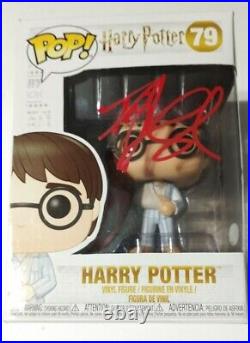 Daniel Radcliffe HARRY POTTER Movie Signed Autographed FUNKO POP #79 PSA