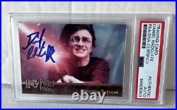 Daniel Radcliffe Harry Autographed Signed WB Harry Potter Trading Card PSA