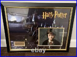 Daniel Radcliffe Harry Potter Signed Framed Photo Autograph Coa