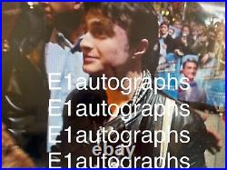 Daniel Radcliffe & Rupert Grint Signed Harry Potter 8x10 photo In Person. Proof