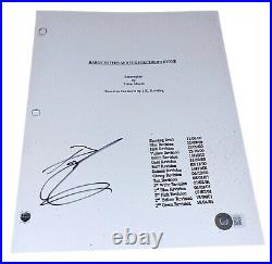 Daniel Radcliffe Signed Auto Harry Potter and the Sorcerer's Stone Script BAS D