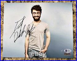 Daniel Radcliffe Signed Autograph 8x10 Photo Beckett BAS Harry Potter