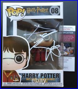 Daniel Radcliffe Signed Autographed Harry Potter Funko Pop #08 JSA Authentic