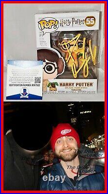 Daniel Radcliffe Signed Autographed Harry Potter Planter Funko Pop Beckett PSA