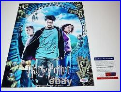 Daniel Radcliffe Signed Autographed Harry Potter Poster Prisoner Azkaban PSA