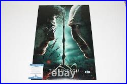 Daniel Radcliffe Signed Harry Potter Deathly Hallows Movie Poster Beckett Coa
