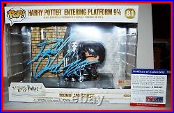 Daniel Radcliffe Signed Harry Potter Entering Platform 9 3/4 Funko 81 POP PSA