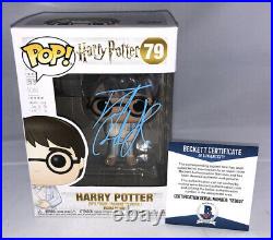 Daniel Radcliffe Signed Harry Potter Funko Pop Bas Beckett