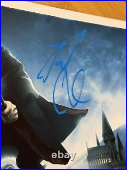 Daniel Radcliffe Signed Harry Potter Quidditch 8x10 Photo 1000% Authentic