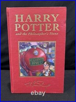 Deluxe 1st Edition, 1st Print, UK Harry Potter and the Philosopher's Stone
