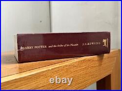 Deluxe 1st Edition Sealed Harry Potter And The Order Of The Phoenix J. K. Rowling