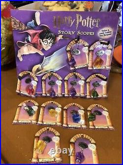 Enesco 2000 Harry Potter Story Scopes Original Store Display Sign Ad 12 Scopes