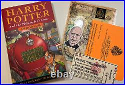 First Canada Pb Edition Harry Potter & the Philosopher/Sorcerer's Stone &Extras